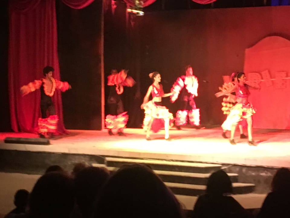 Showprogramm der Animateure Hotel Seabel Rym Beach Djerba