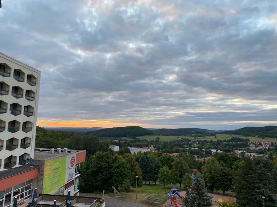 Ausblick AHORN Berghotel Friedrichroda