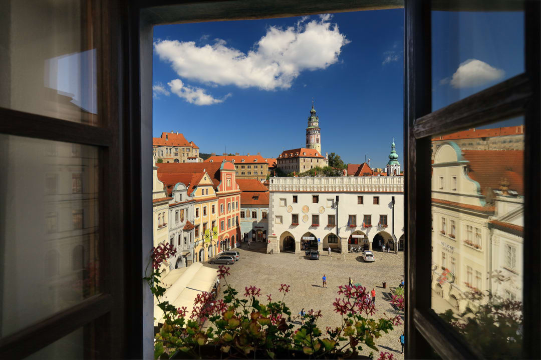 Ausblick Hotel Zlatý Anděl