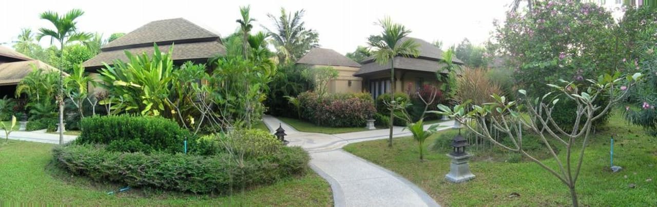 Gartenanlage The Fair House Beach Resort