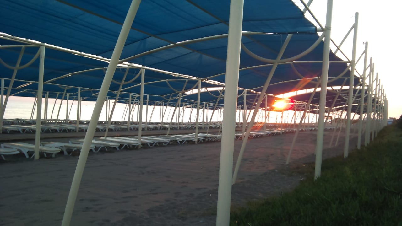 Überdachte Liegen Seaden Sea World Resort & Spa