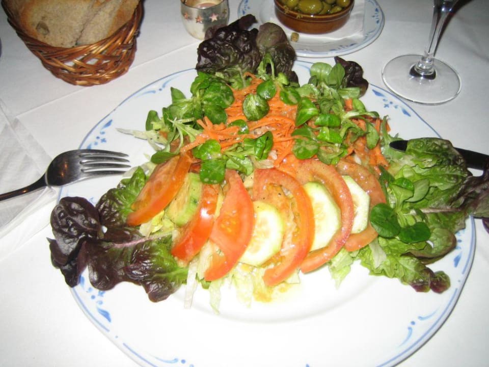 Kleiner Vorspeisensalat Hotel Son Cleda