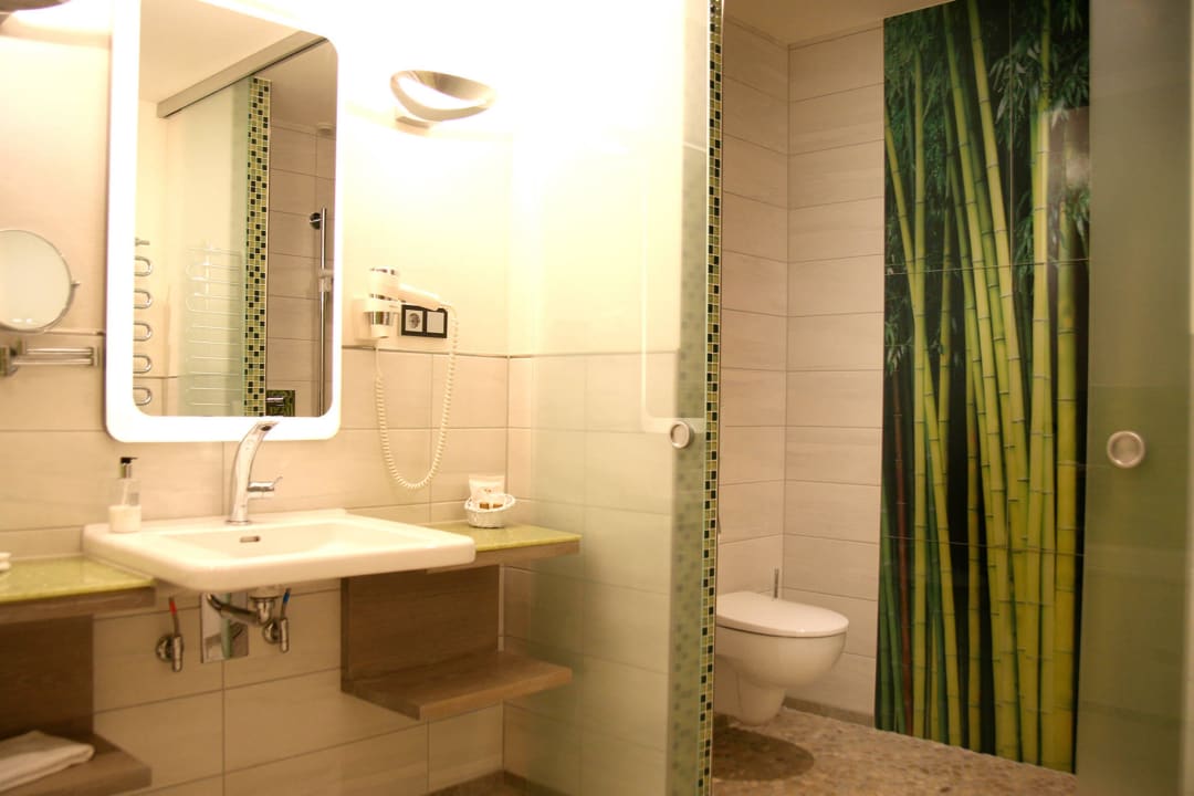 Badezimmer Landgasthaus Am Steendamm