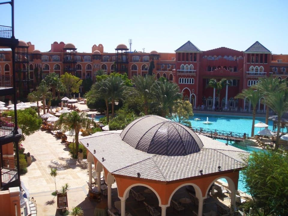 Blick vom Balkon The Grand Resort