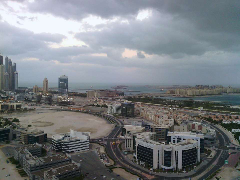 Plam view from the view Two Seasons Hotel & Apartments