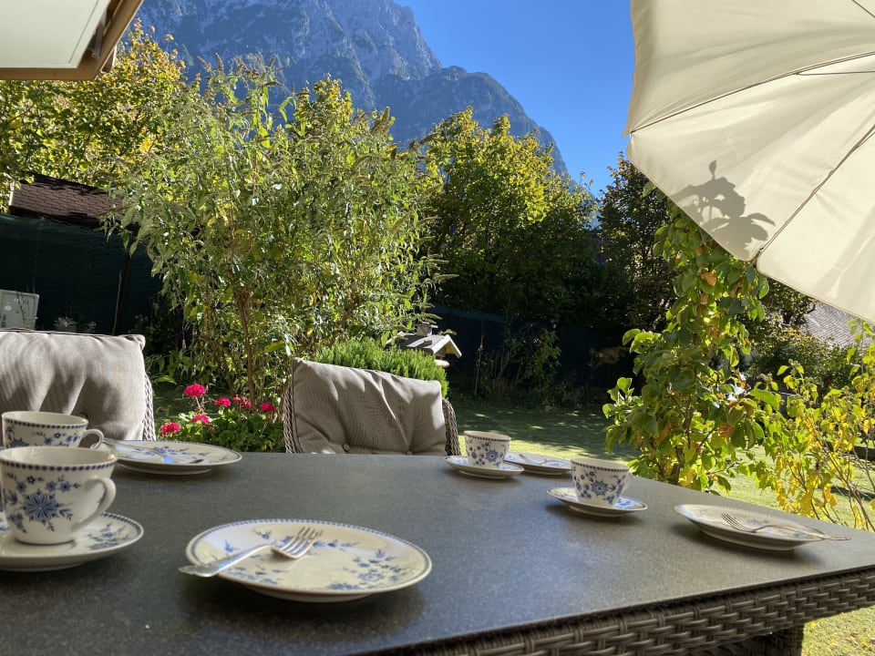 Gartenanlage Ferienwohnung Evelyn