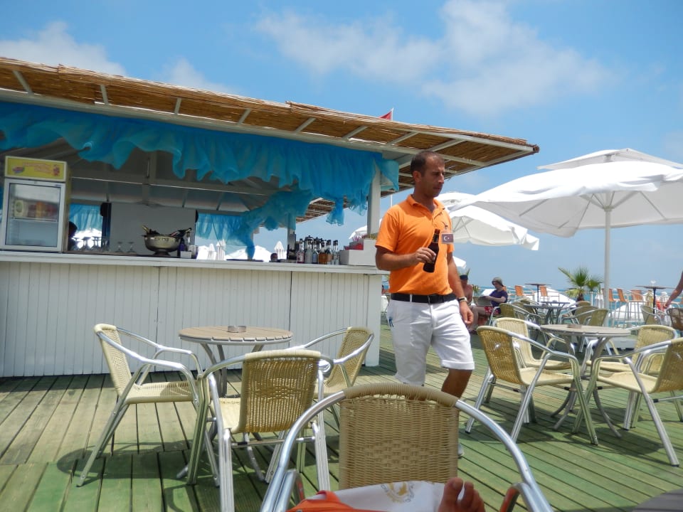 Ibrahim - stets zur Stelle Hotel Delphin Imperial