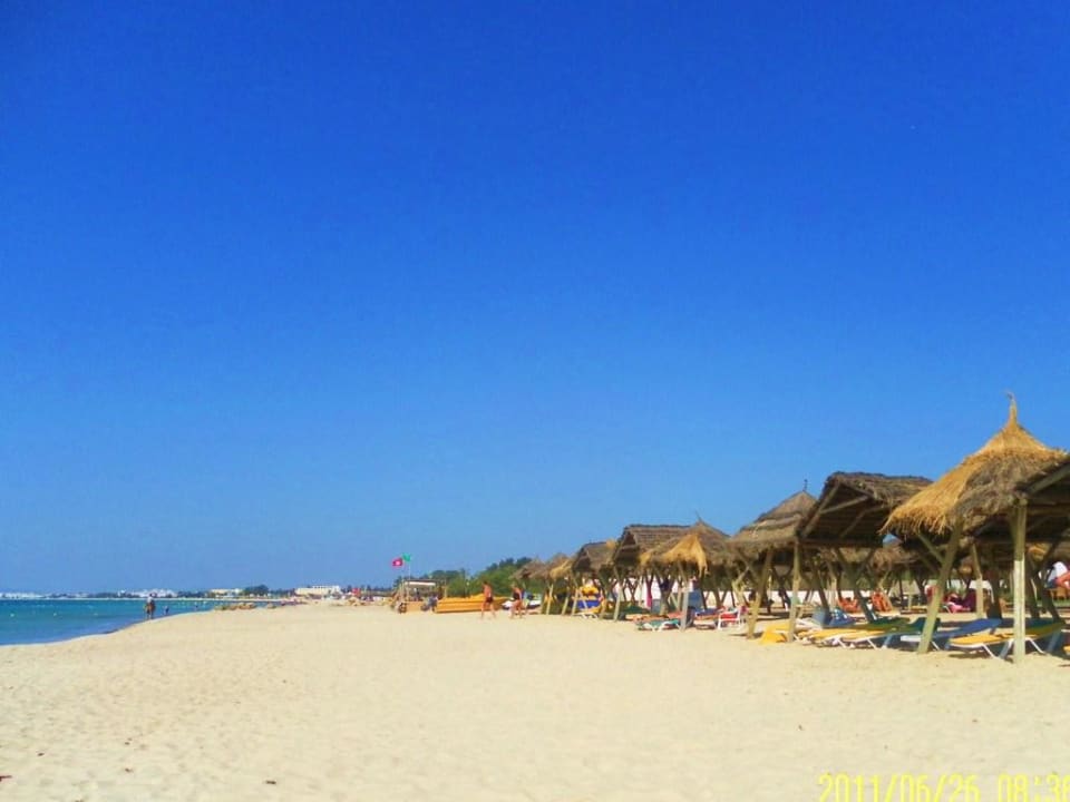 Strand Richtung Hammamet-Yasmine The Orangers Beach Resort and Bungalows