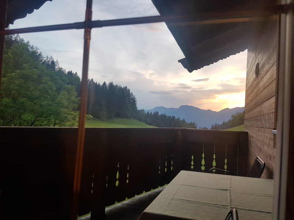 Ausblick Pension-Biobauernhof Hagenhof