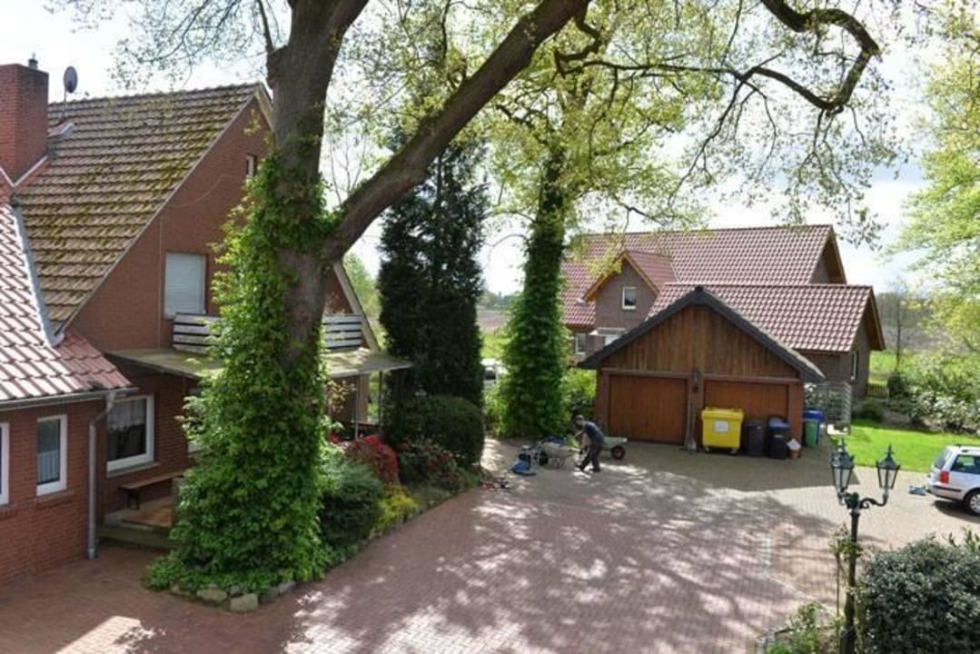 Blick vom Balkon Ferienwohnungen Dröge-Polle