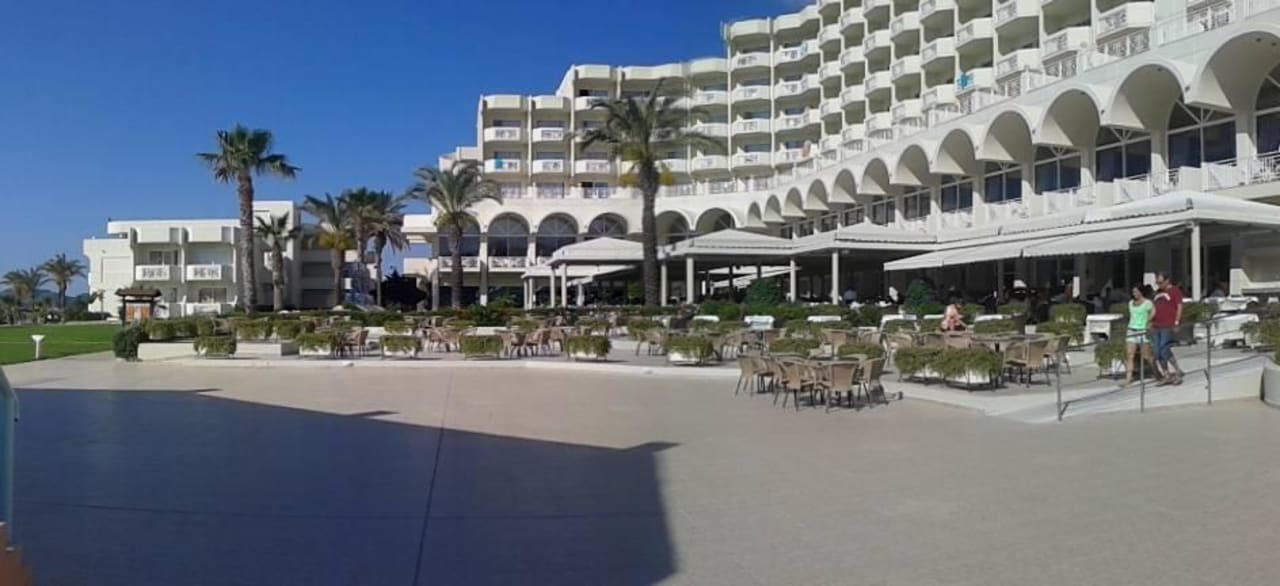 Frühstück draussen Rodos Palladium Leisure & Wellness
