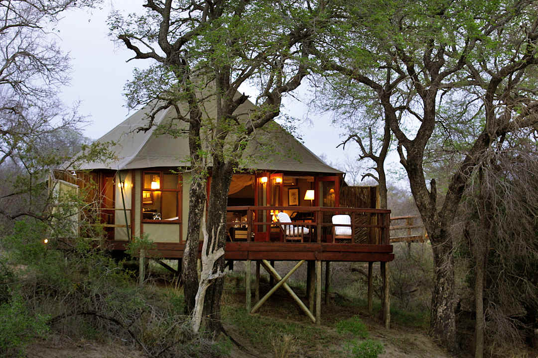 Außenansicht Hamiltons Tented Camp - Lodge