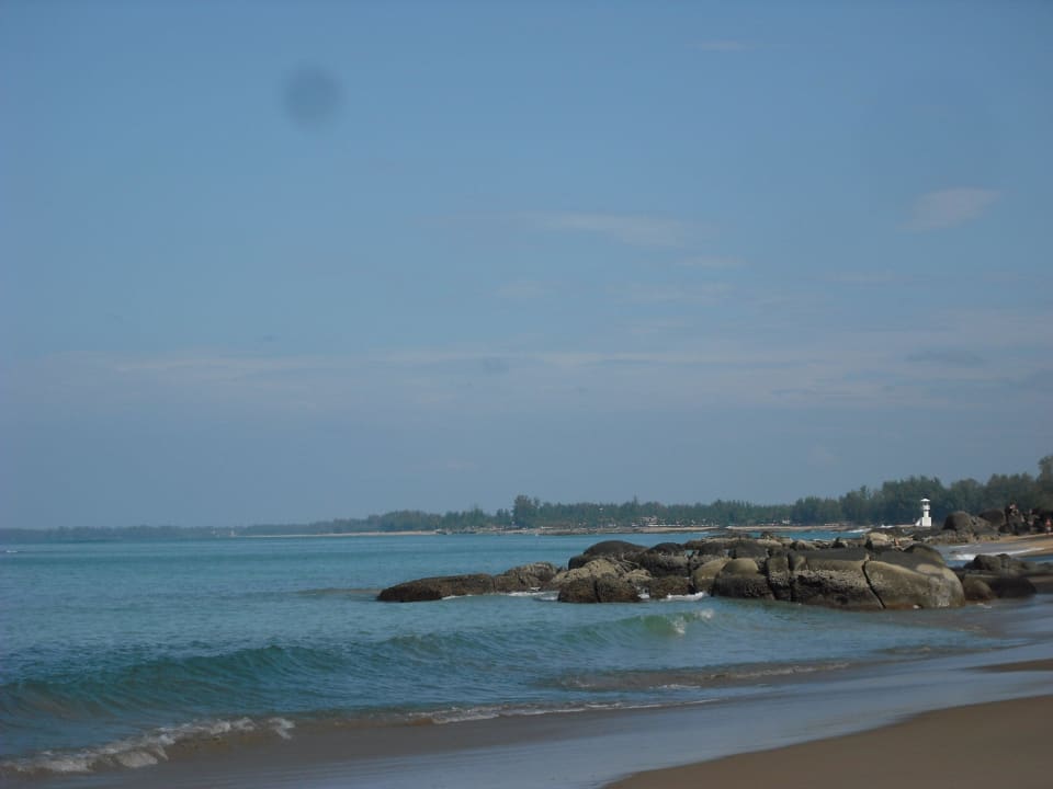 Blick auf den Strand Khao Lak Bayfront Resort