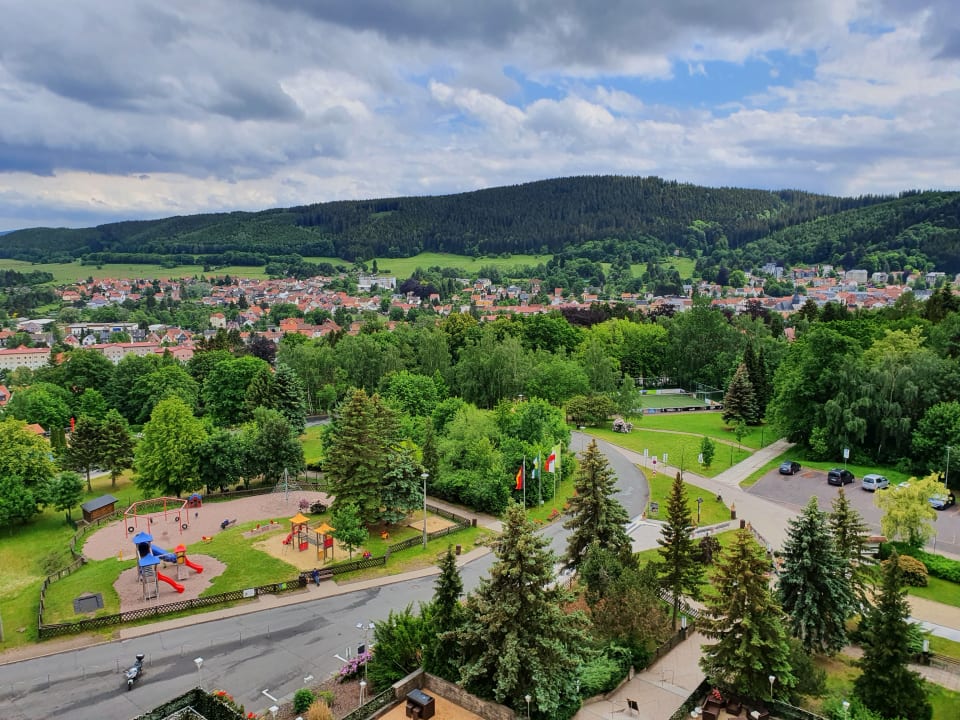 Ausblick AHORN Berghotel Friedrichroda