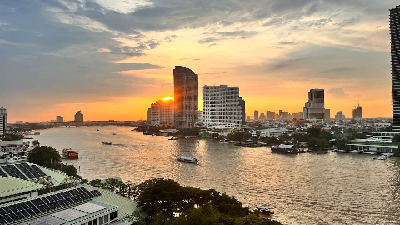 Ausblick Chatrium Hotel Riverside Bangkok