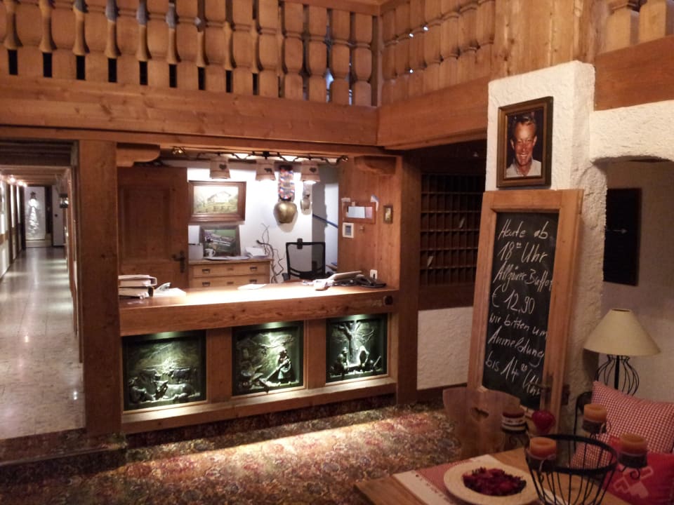 Empfang Hotel Zugspitzblick