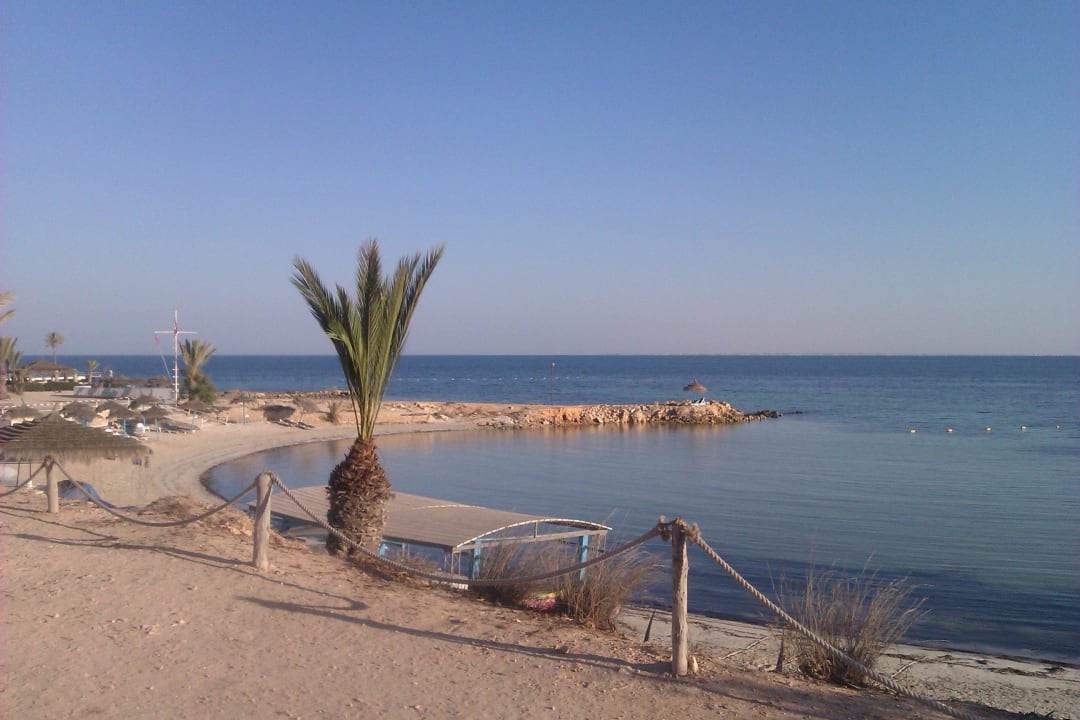 Einer der vielen Strandabschnitte Hotel El Mouradi Djerba Menzel