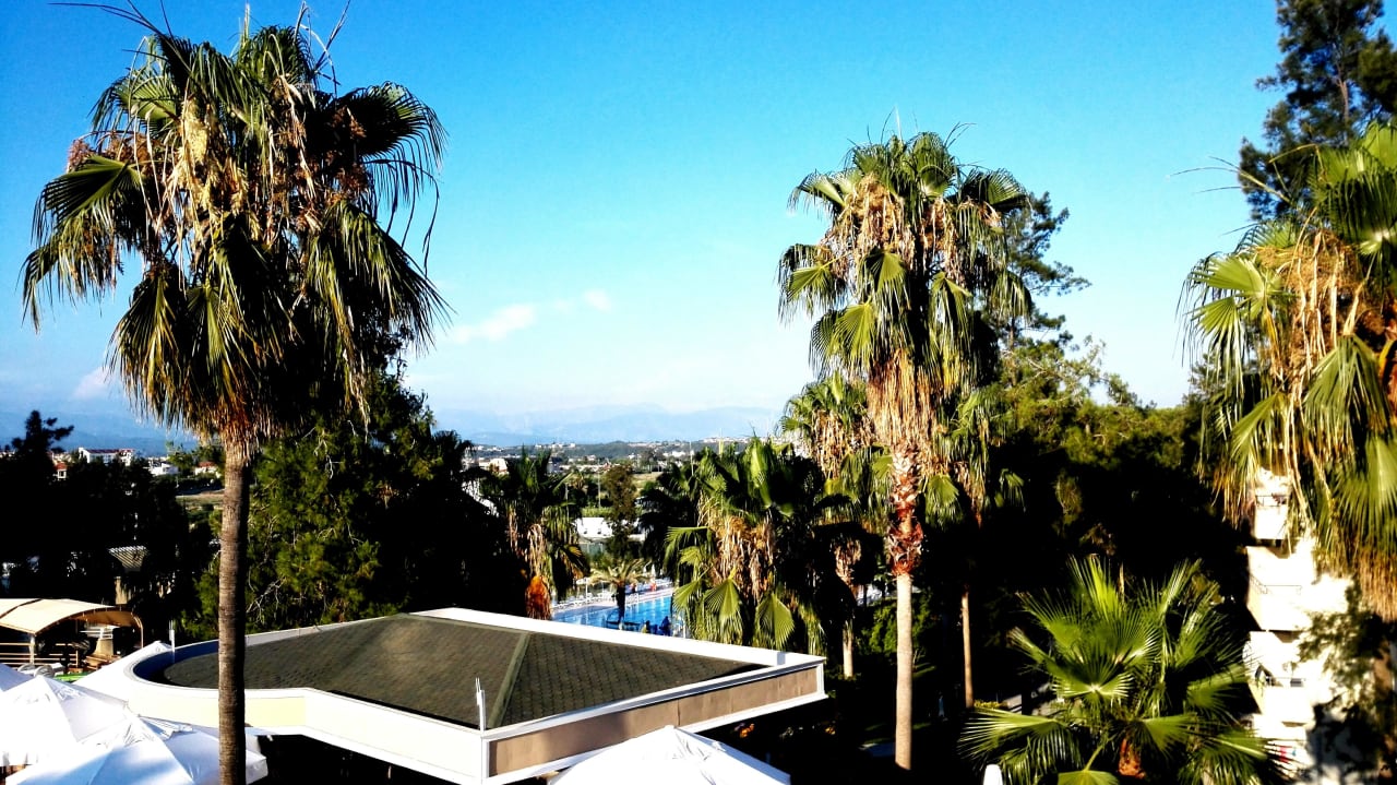 Ausblick vom Resturant Club Sidelya Hotel
