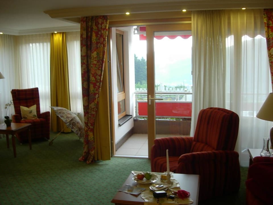 Blick zum Balkon Elztalhotel