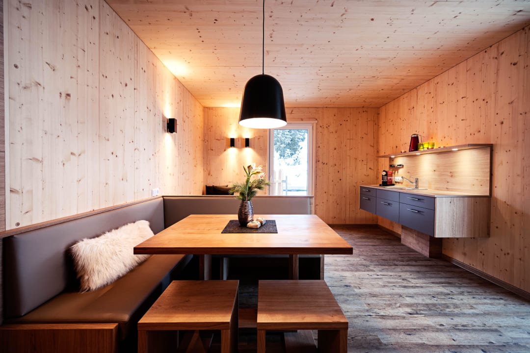 Wohnbereich Ferienhaus zum Stubaier Gletscher - Haus Wald