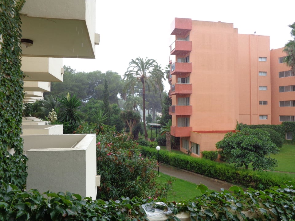 Ausblick zum anderen Hotel Hotel Best Delta