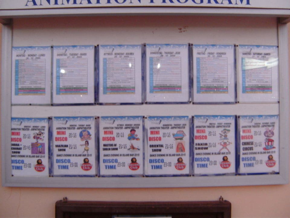 Animationprogramm Pickalbatros Dana Beach Resort - Hurghada