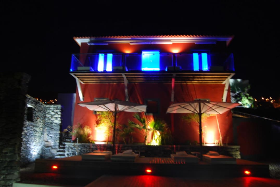 Wellnessbereich mit Terrasse Hotel Estalagem da Ponta do Sol