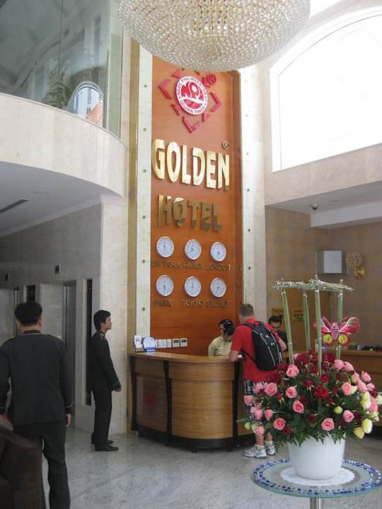 Lobby Hotel Golden Central Saigon
