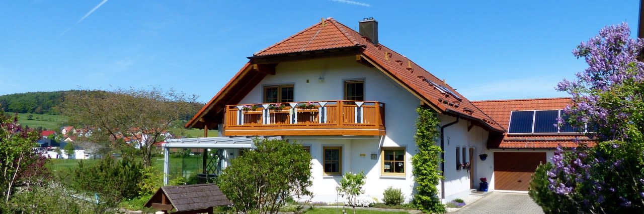 Außenansicht Ferienwohnung Zutt
