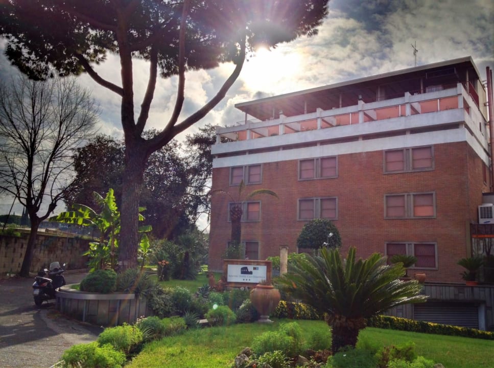 Outside Kolping Hotel Casa Domitilla