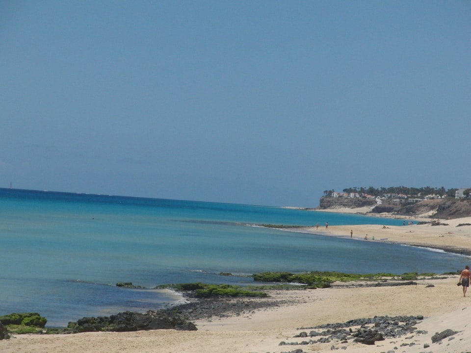 Blick auf den Strand Richtung Jandia SBH Club Paraiso Playa