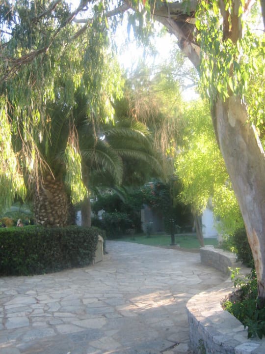 Weg zum Pool & Strand Apollonia Beach Resort & Spa