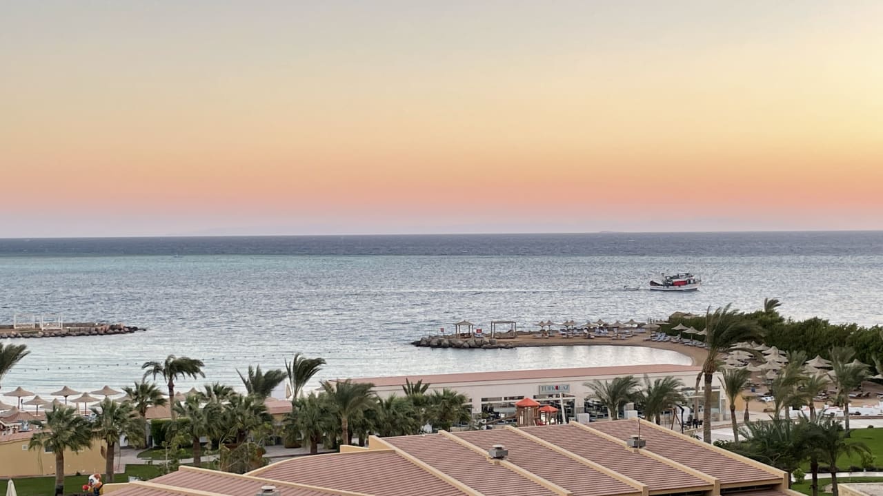 Ausblick Hilton Hurghada Plaza