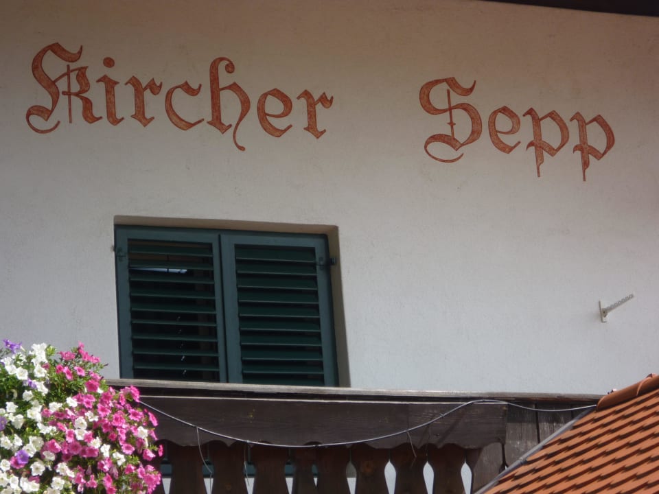 Balkonblumen Gasthof Kircher Sepp