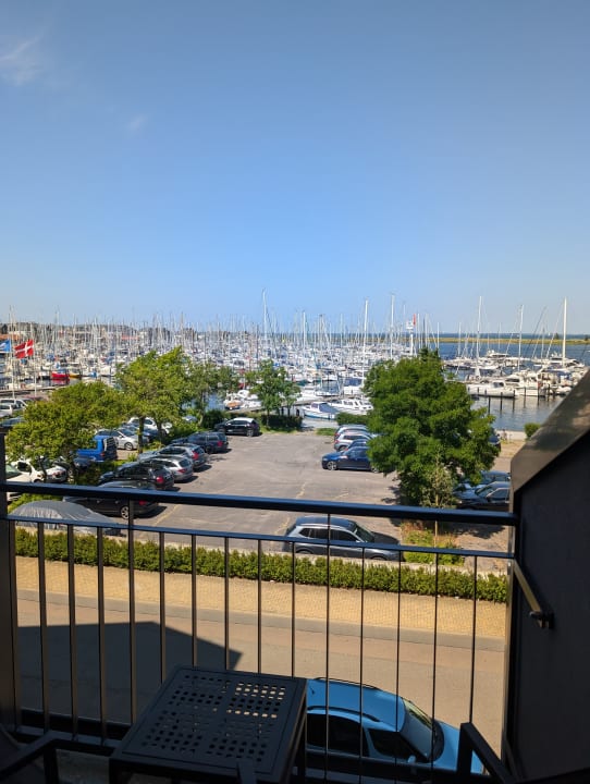 Ausblick Hafenhotel Meereszeiten