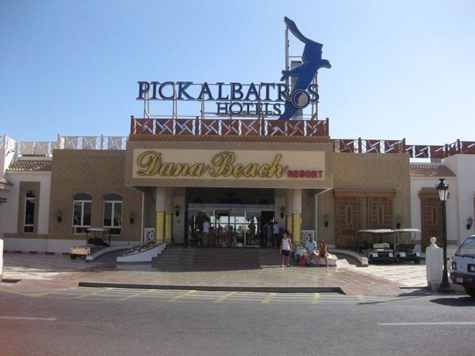 Eingang Pickalbatros Dana Beach Resort - Hurghada