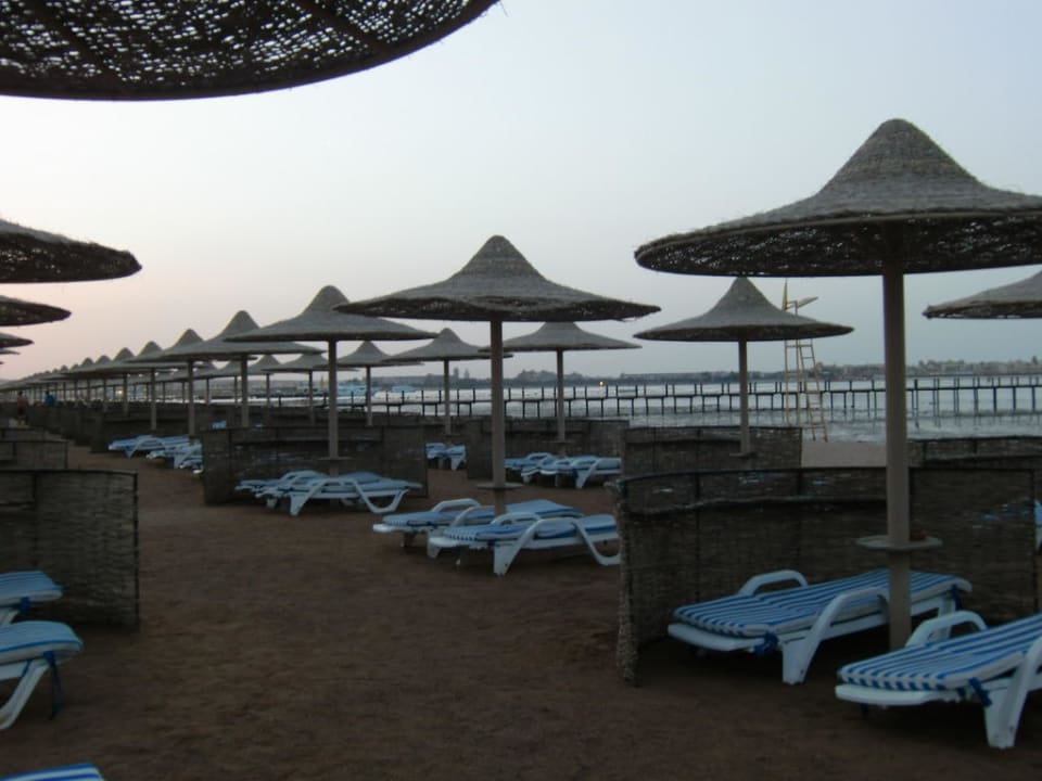 Abends alles wieder tip-top! Stella Beach Resort & Spa Makadi Bay