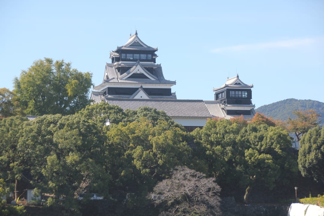 Ausblick Kumamoto Hotel Castle