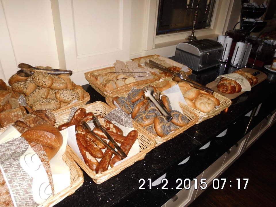 Ein Teil ds Frühstücksbuffets Morada Strandhotel Ostseebad Kühlungsborn