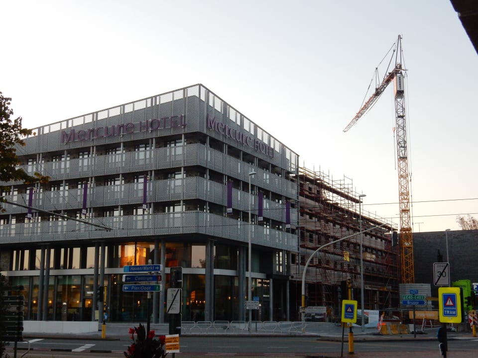 Außenansicht Hotel Mercure Blankenberge Station