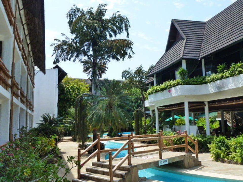 Wasserstraße Richtung Strand Hotel Traveller's Club