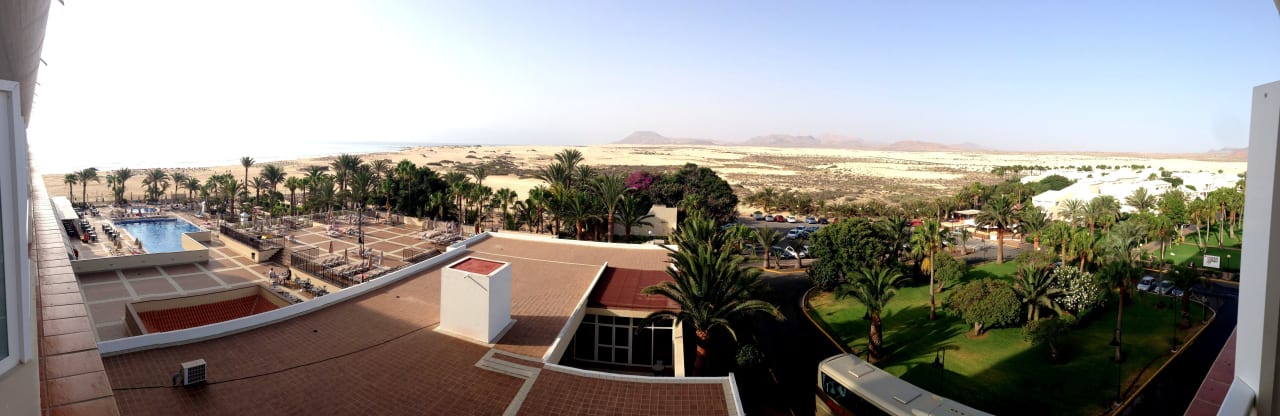 Aus dem 3. Stock Hotel Riu Oliva Beach - Hotel