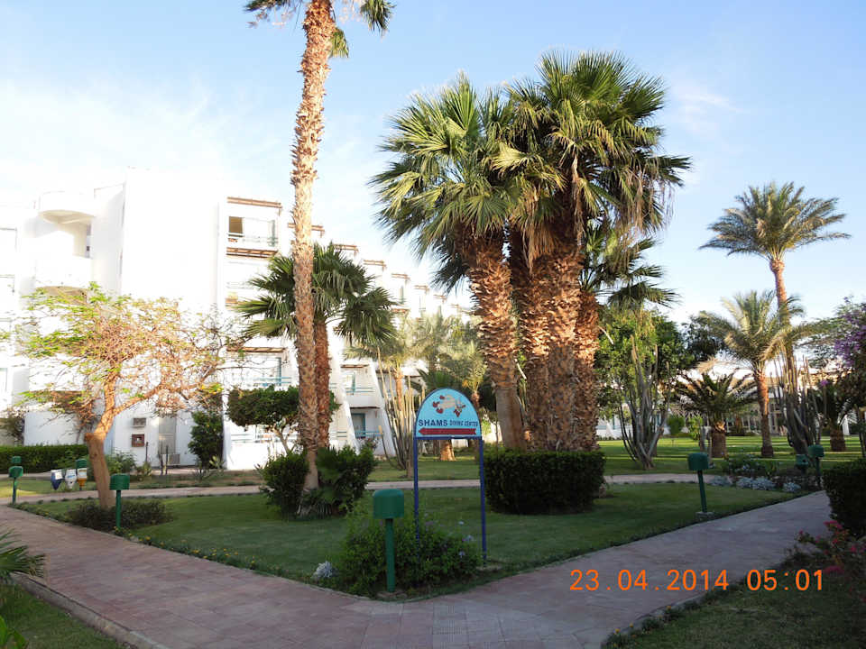 Weg zum Restaurant Shams Safaga Resort