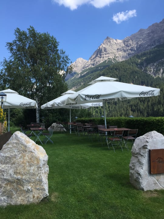 Gartenanlage Gasthof Hochvogel