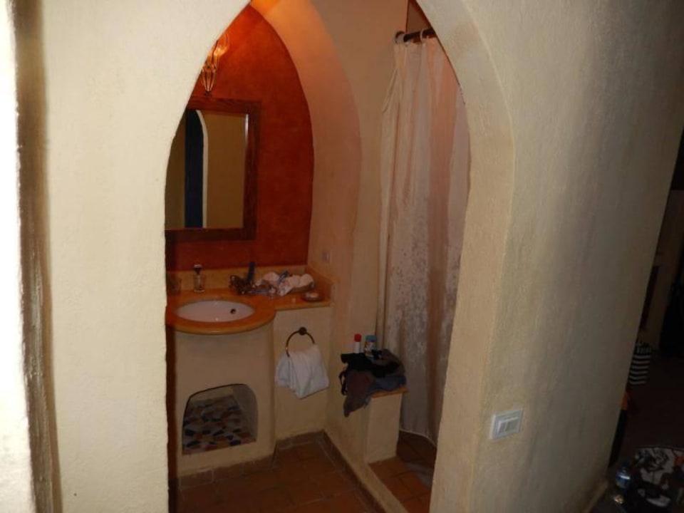 Keine Abtrennung zum Sanitärbereich Marina Lodge At Port Ghalib