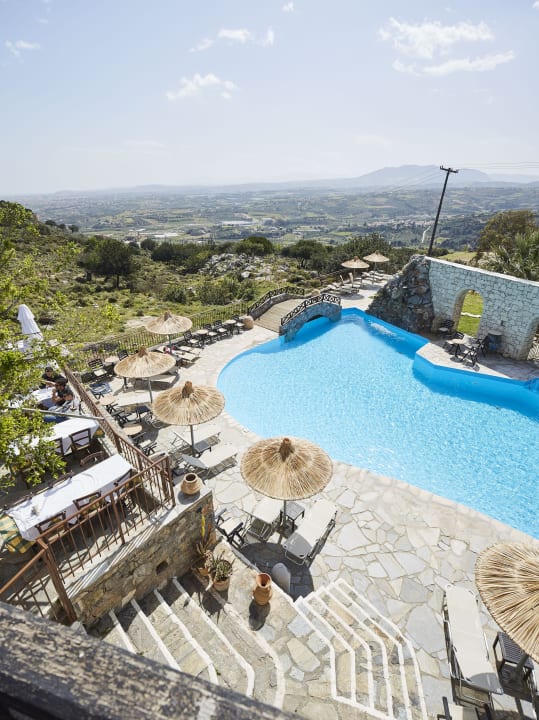 Pool Arolithos Traditional Cretan Village Hotel