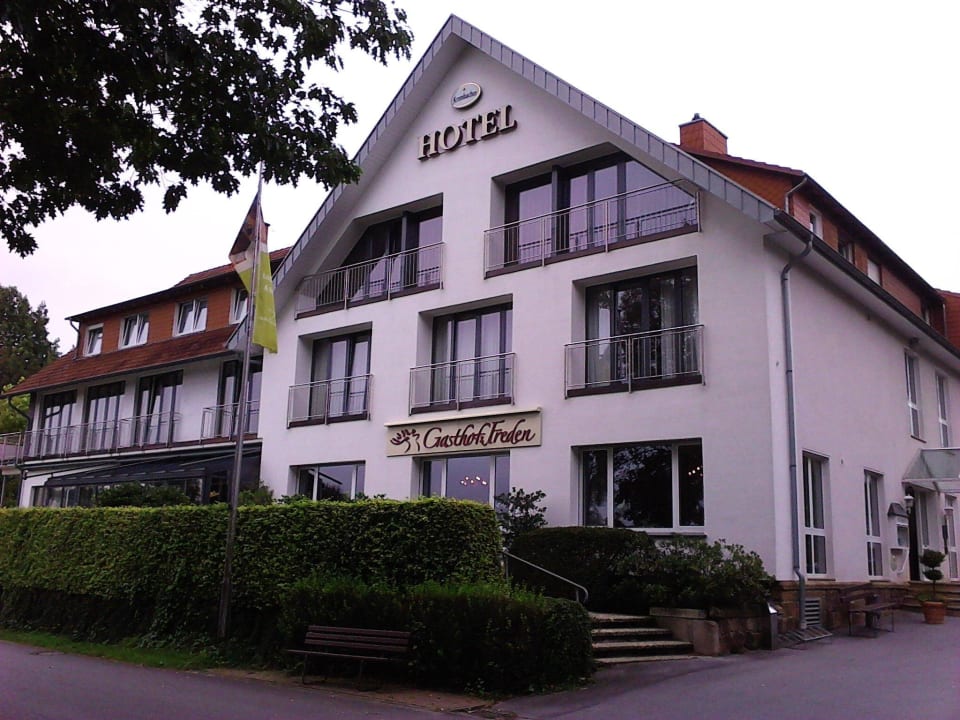 Blick von der Straße Landidyll Hotel zum Freden