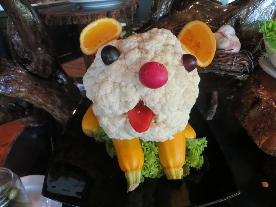 Der "HOT DOG" im Sunset Restaurant Adaaran Select Hudhuran Fushi - Premium All Inclusive