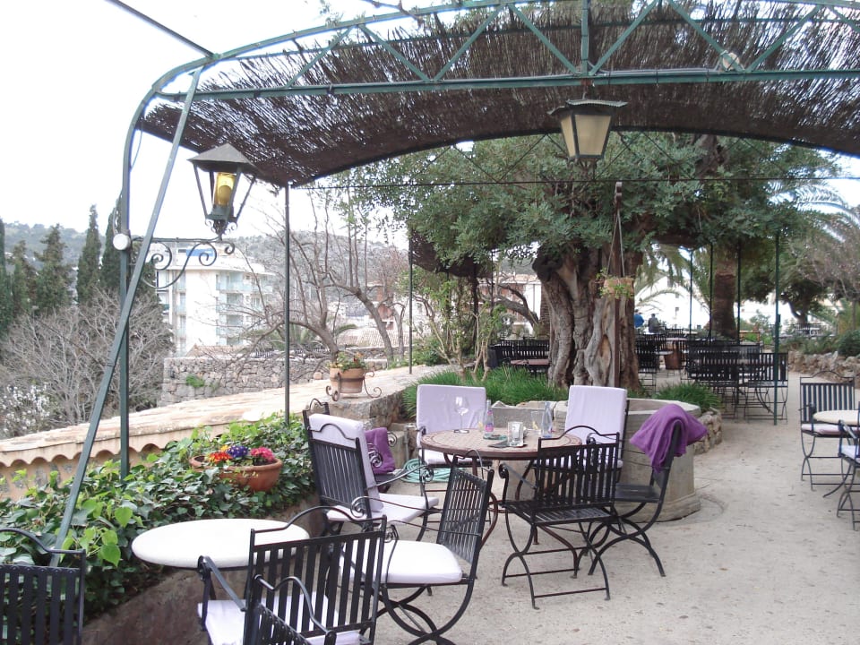 Auf der Terrasse Hotel Es Port