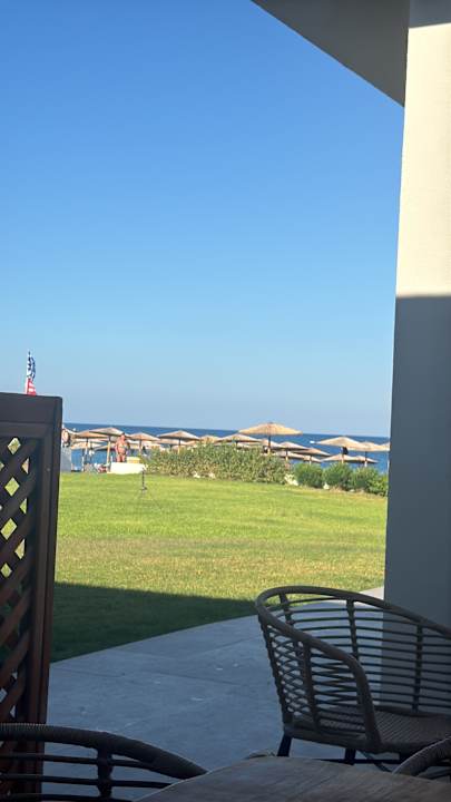 Ausblick Myrina Beach Hotel
